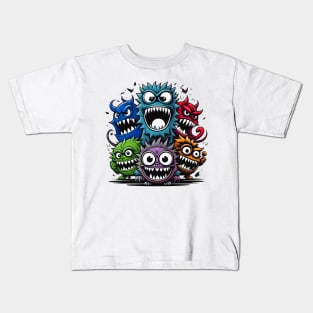 We are very cute little monsters Kids T-Shirt